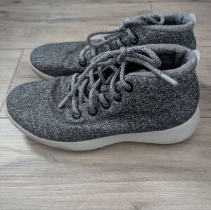 Allbirds Gray Knit Sneakers with White Soles Sz 8.5